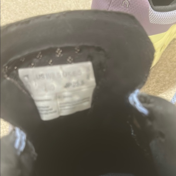 On Running Blue and Yellow Sneakers Breathable Mesh Performance - Picture 6 of 6